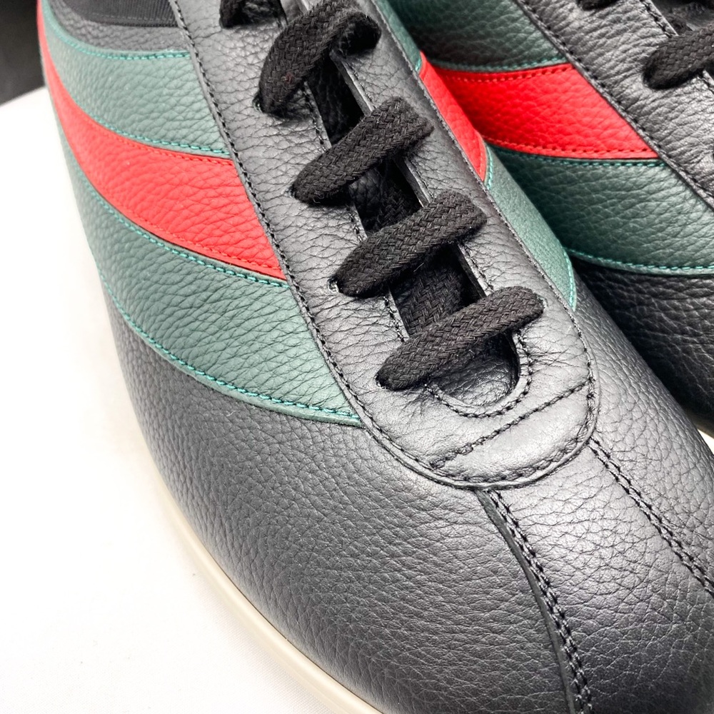 GUCCI Falacer Hebron Sneaker Black Men 8 US 483266 - Picture 7 of 16